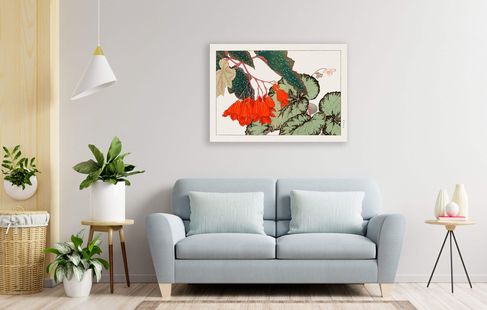 Jäljennös Vintage Botany: Begonia, 100 x 70 cm hinta ja tiedot | Taulut | hobbyhall.fi