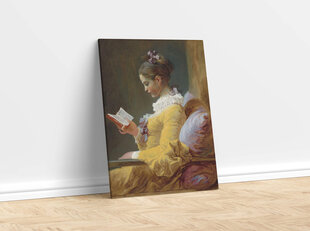 Jäljennös Nuori tyttö lukee (Jean-Honore Fragonard), 100 x 80 cm hinta ja tiedot | Taulut | hobbyhall.fi