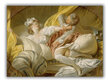 Jäljennös Kaunis piika (Jean-Honoré Fragonard), 100 x 80 cm hinta ja tiedot | Taulut | hobbyhall.fi