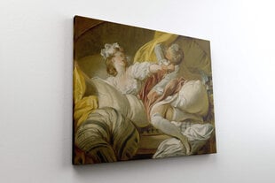 Jäljennös Kaunis piika (Jean-Honoré Fragonard), 100 x 80 cm hinta ja tiedot | Taulut | hobbyhall.fi