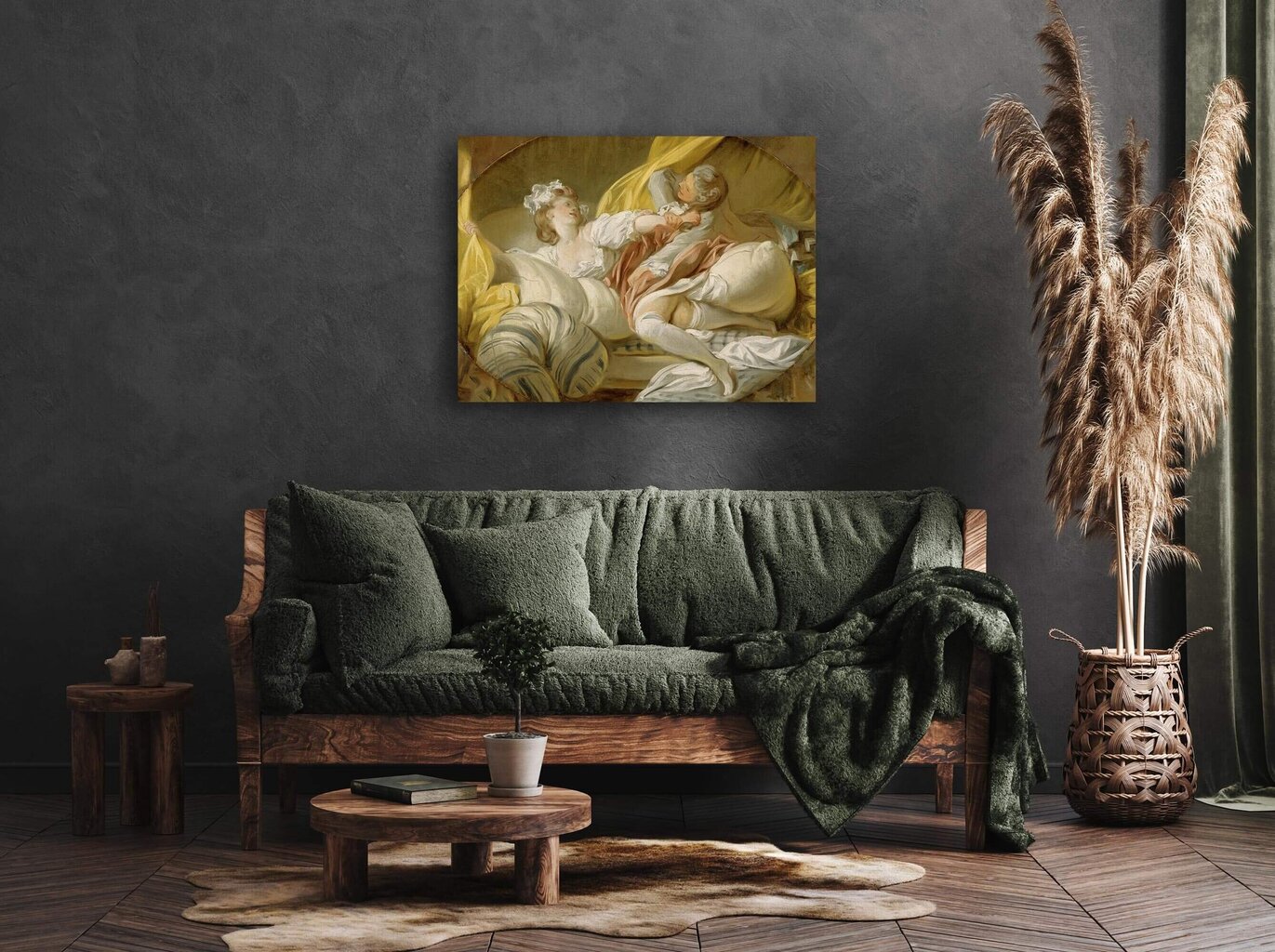 Jäljennös Kaunis piika (Jean-Honoré Fragonard), 100 x 80 cm hinta ja tiedot | Taulut | hobbyhall.fi