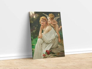 Jäljennös Rakkauden museo (Mary Pickfordin muotokuva) (Guillaume Seignac), 100 x 80 cm hinta ja tiedot | Taulut | hobbyhall.fi