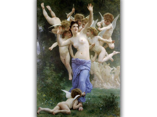 Jäljennös Invasion (William Bouguereau), 100 x 70 cm hinta ja tiedot | Taulut | hobbyhall.fi