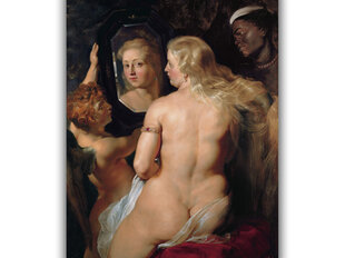 Jäljennös Venuksen aamukäymälä (Peter Paul Rubens), 100 x 80 cm hinta ja tiedot | Taulut | hobbyhall.fi