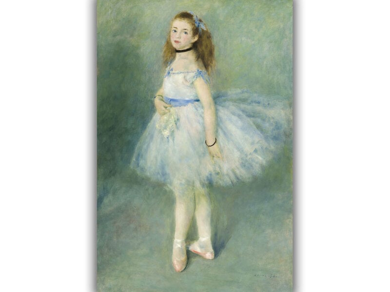 Jäljennös Dancer (Pierre-Auguste Renoir), 100 x 70 cm