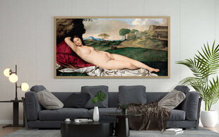 Jäljennös Sleeping Venus (Giorgione), 100 x 60 cm hinta ja tiedot | Taulut | hobbyhall.fi