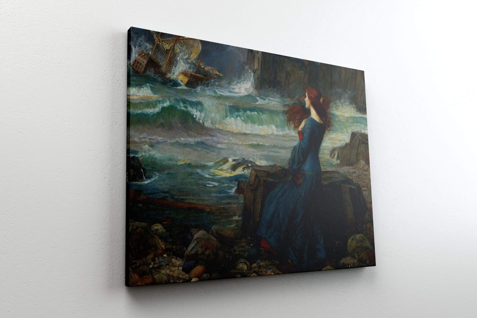 Jäljennös Miranda (John William Waterhouse), 100 x 70 cm hinta ja tiedot | Taulut | hobbyhall.fi