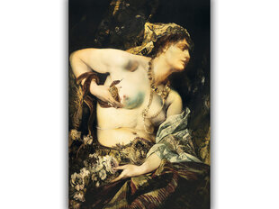 Jäljennös Kleopatran kuolema (Hans Makart), 100 x 70 cm hinta ja tiedot | Taulut | hobbyhall.fi