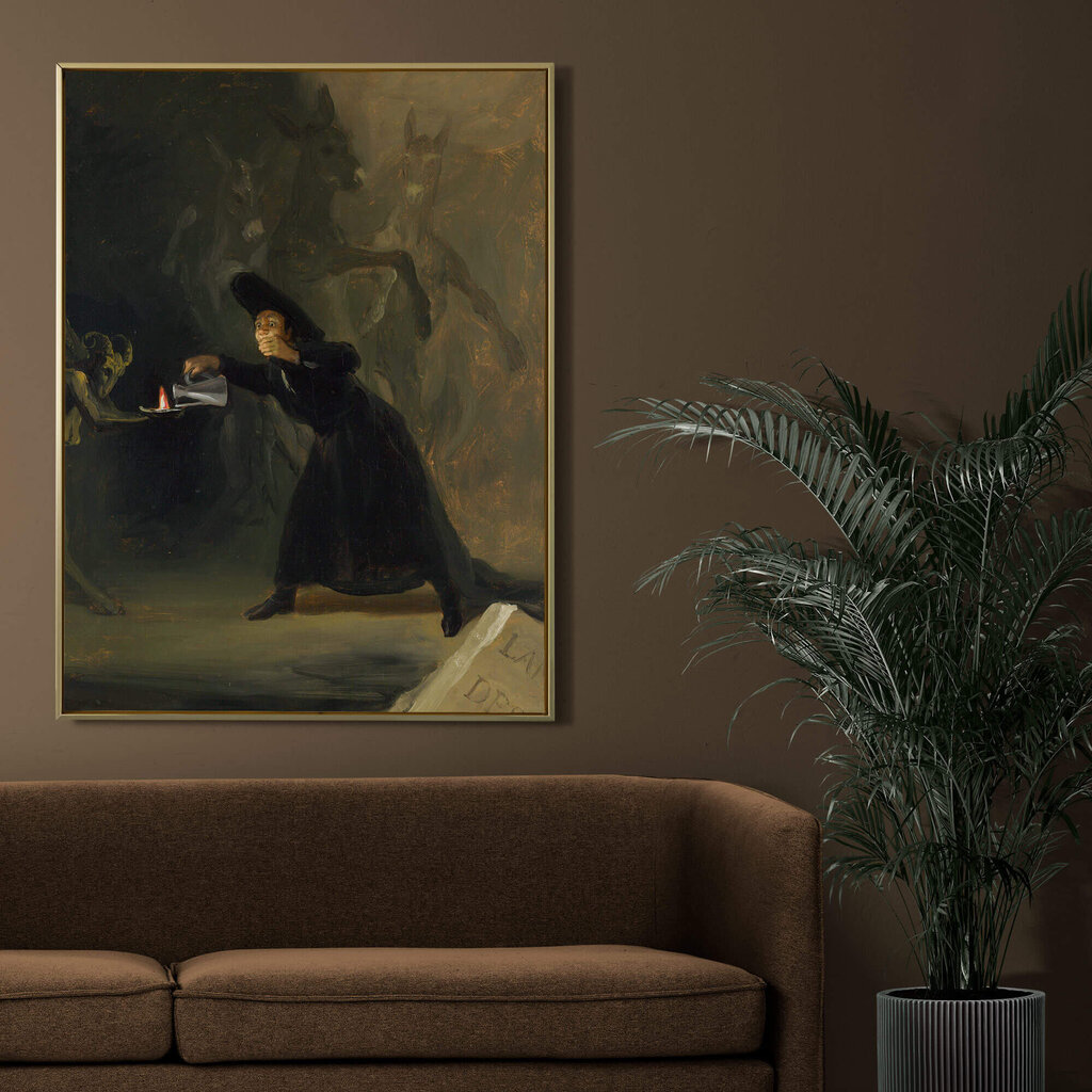 Jäljennös Lumottu mies, Francisco de Goya, 1798 hinta ja tiedot | Taulut | hobbyhall.fi