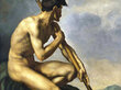 Jäljennös Alaston soturi keihään kanssa, Théodore Géricault, 1816 hinta ja tiedot | Taulut | hobbyhall.fi
