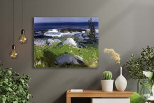 Monhegan Islandin Jäljennös, George Wesley Bellows, 1913 hinta ja tiedot | Taulut | hobbyhall.fi