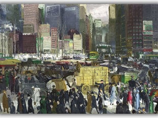 Jäljennös New Yorkissa, George Wesley Bellows, 1911 hinta ja tiedot | Taulut | hobbyhall.fi