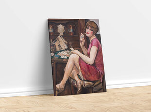 Jäljennös Sydänten kuningatar - Lilyn muotokuva, Gerda Wegener, 1928 hinta ja tiedot | Taulut | hobbyhall.fi