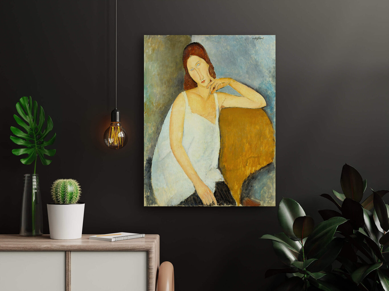 Jäljennös Jeanne Hebuterne, Amedeo Modigliani, 1919 hinta ja tiedot | Taulut | hobbyhall.fi