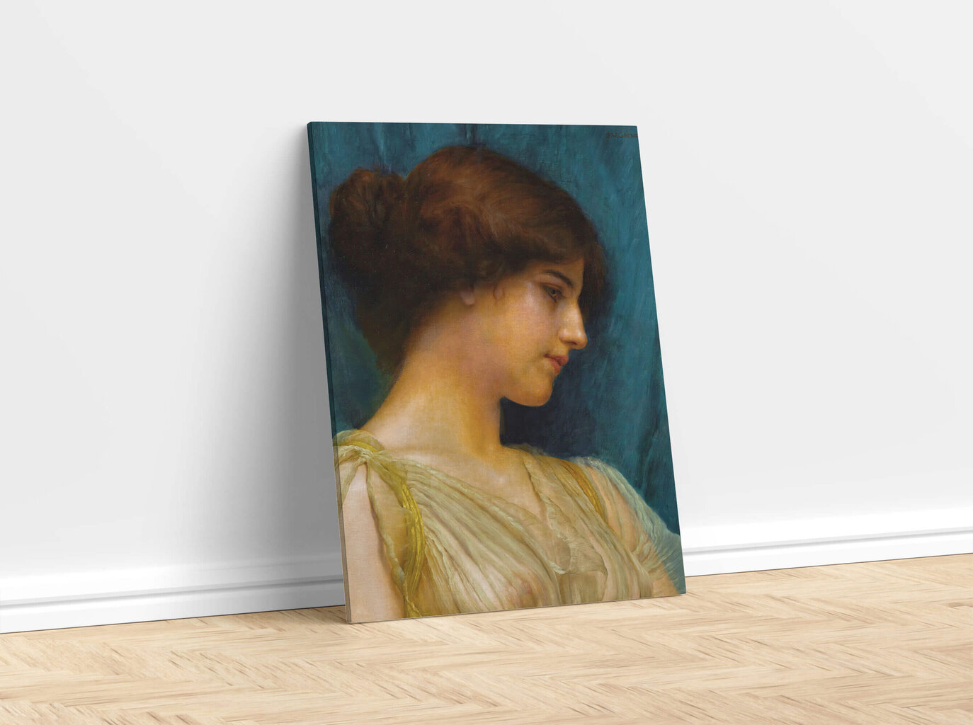 Jäljennös Tytön muotokuva, John William Godward, 1899 hinta ja tiedot | Taulut | hobbyhall.fi