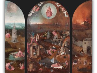 Jäljennös Viimeinen tuomio, Hieronymus Bosch, 1515 hinta ja tiedot | Taulut | hobbyhall.fi