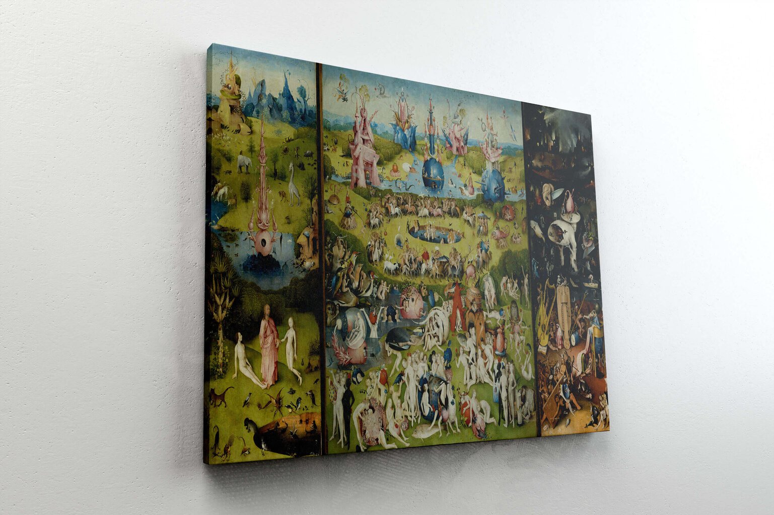 Jäljennös Maallisten ilojen puutarha, Hieronymus Bosch, 1515 hinta ja tiedot | Taulut | hobbyhall.fi