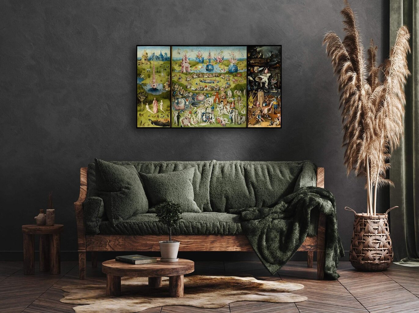 Jäljennös Maallisten ilojen puutarha, Hieronymus Bosch, 1515 hinta ja tiedot | Taulut | hobbyhall.fi