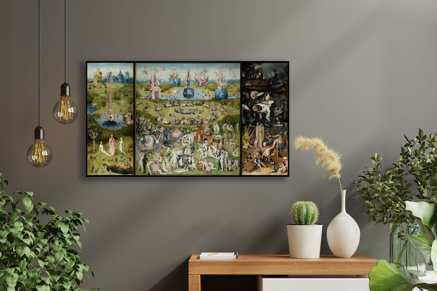 Jäljennös Maallisten ilojen puutarha, Hieronymus Bosch, 1515 hinta ja tiedot | Taulut | hobbyhall.fi