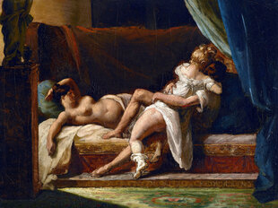 Jäljennös Kolme rakastajaa, Théodore Géricault, 1820 hinta ja tiedot | Taulut | hobbyhall.fi