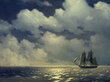 Jäljennös Brig Mercury kukistaa kaksi turkkilaista laivaa, Ivan Aivazovsky, 1848 hinta ja tiedot | Taulut | hobbyhall.fi