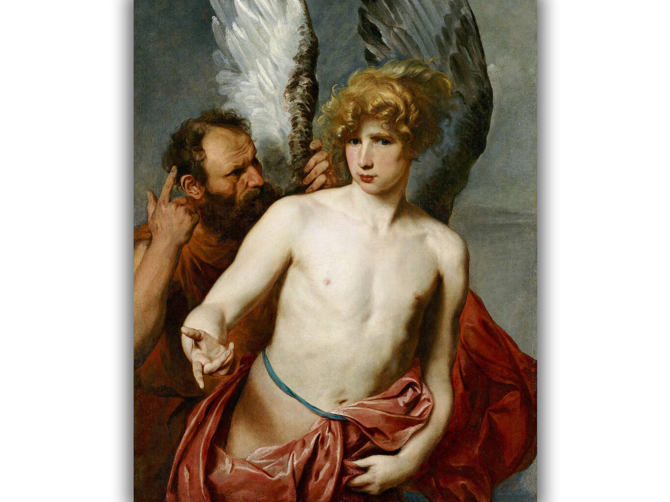 Jäljennös Daedalus ja Icarus, Anthony van Dyck, 1625 hinta ja tiedot | Taulut | hobbyhall.fi