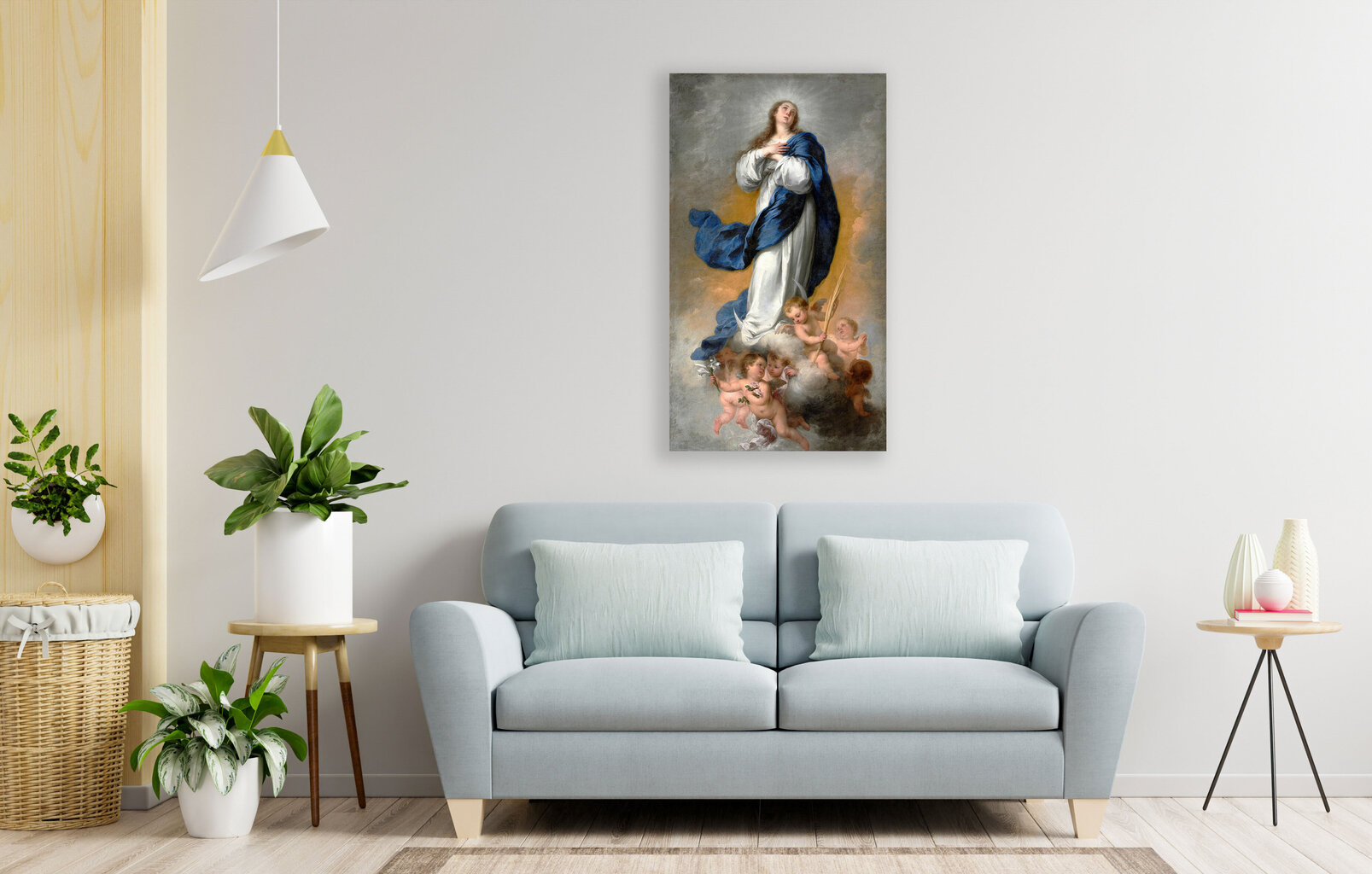 Immaculate Conception Jäljennös, Bartolomé Estebán Murillo, 1680 hinta ja tiedot | Taulut | hobbyhall.fi