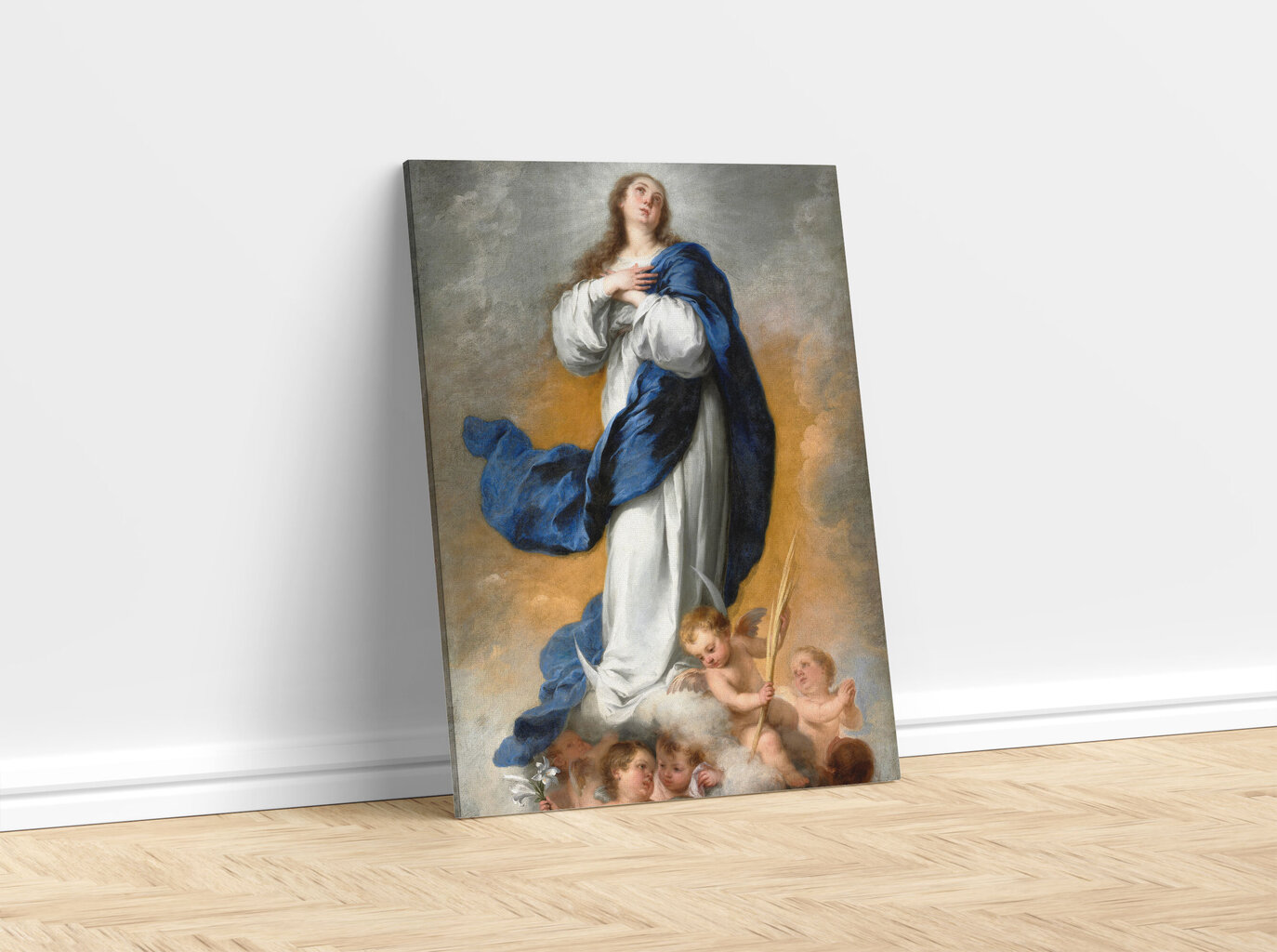 Immaculate Conception Jäljennös, Bartolomé Estebán Murillo, 1680 hinta ja tiedot | Taulut | hobbyhall.fi