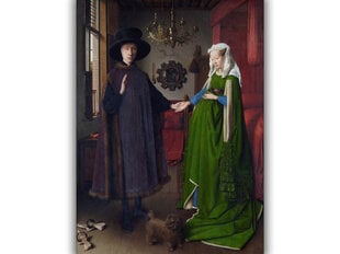 Arnolphiniuksen muotokuva jäljennös, Jan van Eyck, 1434 hinta ja tiedot | Taulut | hobbyhall.fi