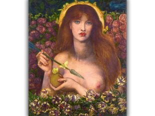 Jäljennös Venus Verticordia, Dante Gabriel Rossetti, 1868 hinta ja tiedot | Taulut | hobbyhall.fi