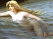 Jäljennös Merinymfi, Luis Ricardo Falero, 1892 hinta ja tiedot | Taulut | hobbyhall.fi