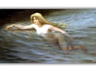 Jäljennös Merinymfi, Luis Ricardo Falero, 1892 hinta ja tiedot | Taulut | hobbyhall.fi