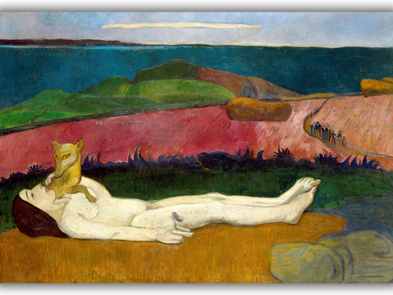 Jäljennös Viattomuuden menetys, 1891, Paul Gauguin hinta ja tiedot | Taulut | hobbyhall.fi