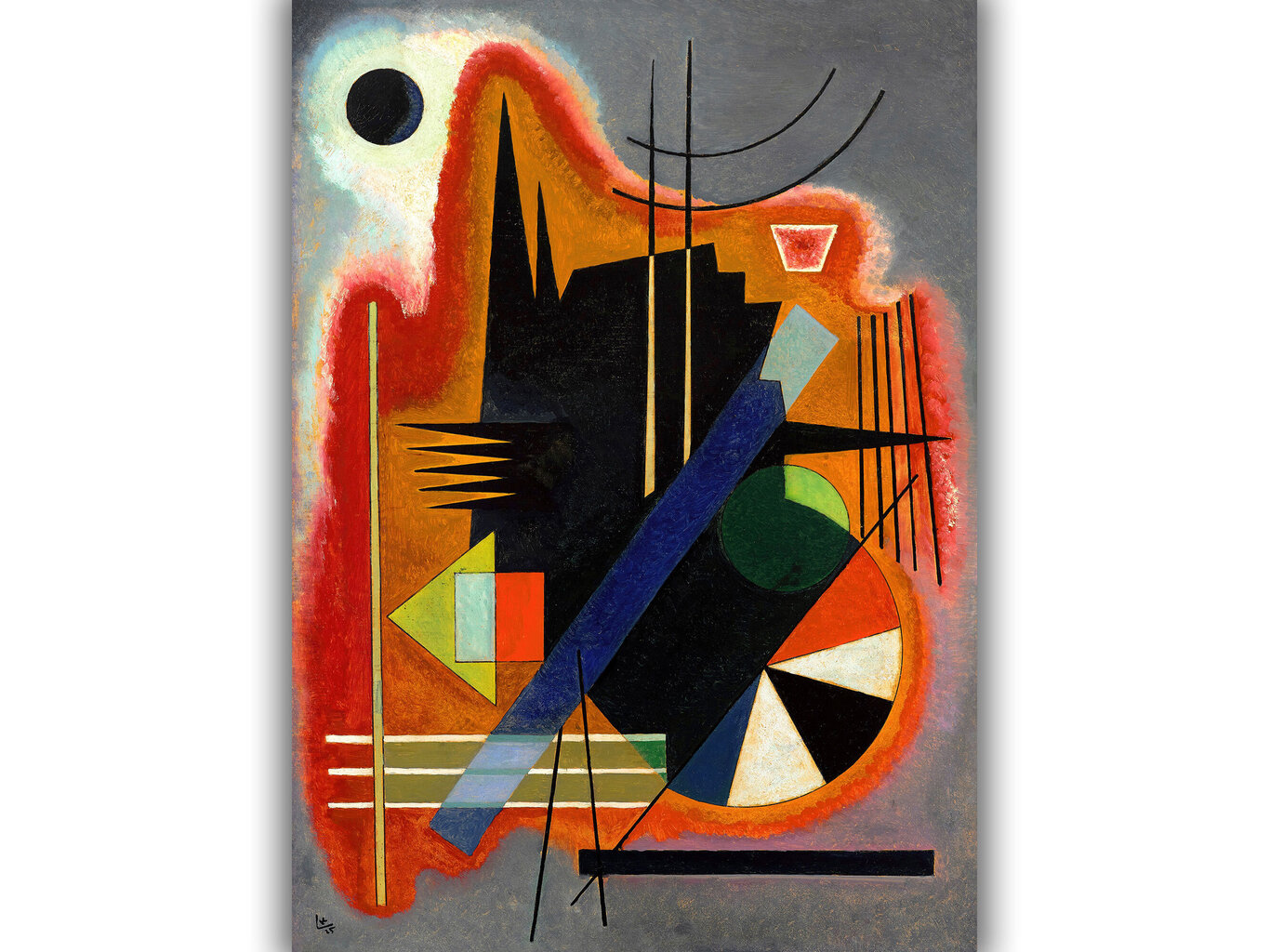 Jäljennös Muutama vinkki, 1925, Wassily Kandinsky hinta ja tiedot | Taulut | hobbyhall.fi