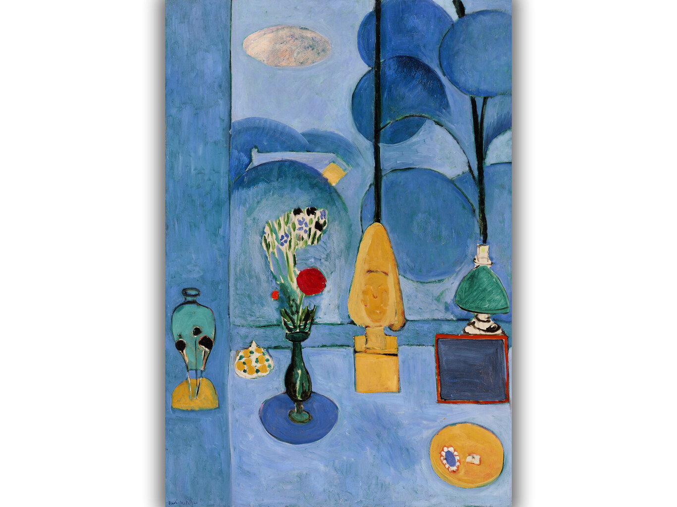 Jäljennös Sininen ikkuna, 1913, Henri Matisse hinta ja tiedot | Taulut | hobbyhall.fi