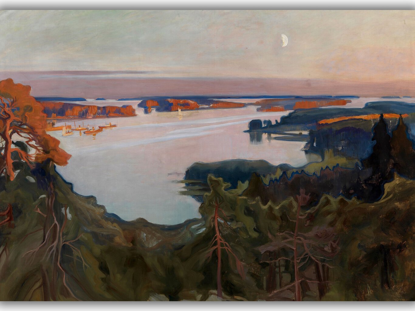 Jäljennös Haikon näkymä, 1899, Albert Edelfelt hinta ja tiedot | Taulut | hobbyhall.fi
