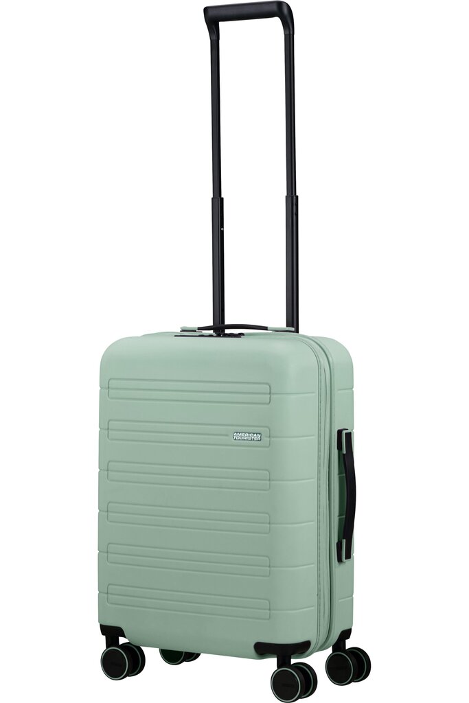 American Tourister lentolaukku Novastream Spinner Nomad Green 55 cm, vihreä hinta ja tiedot | Matkalaukut ja matkakassit | hobbyhall.fi