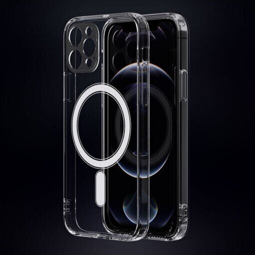 Clear Mag Cover, iPhone 14 (6,1″) - Läpinäkyvä hinta ja tiedot | Puhelimen kuoret ja kotelot | hobbyhall.fi