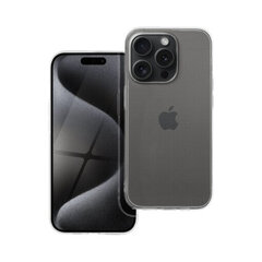 Clear Case 2mm, iPhone 15 Pro Max (6,7") hinta ja tiedot | Puhelimen kuoret ja kotelot | hobbyhall.fi