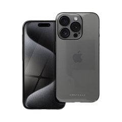 Roar Pure Simple Fit iPhone 15 Pro Max (6,7″) - Musta hinta ja tiedot | Puhelimen kuoret ja kotelot | hobbyhall.fi