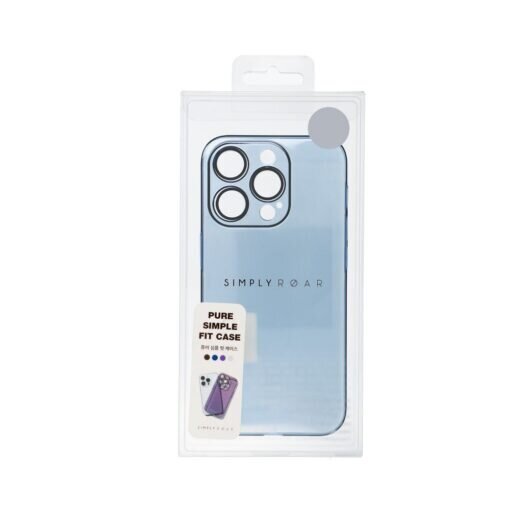 Roar Pure Simple Fit iPhone 14 (6,1″) - Tummansininen hinta ja tiedot | Puhelimen kuoret ja kotelot | hobbyhall.fi