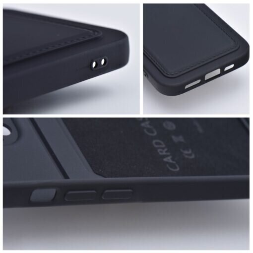 Forcell CARD iPhone 13 (6,1″) - Musta hinta ja tiedot | Puhelimen kuoret ja kotelot | hobbyhall.fi