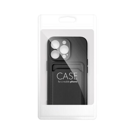 Forcell CARD iPhone 13 Pro (6,1″) - Musta hinta ja tiedot | Puhelimen kuoret ja kotelot | hobbyhall.fi