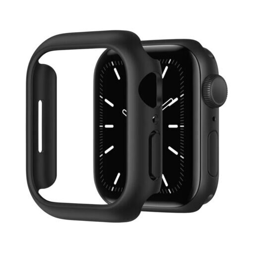 Apple Watch TPU Bumber Suojakuori, Musta, 45mm hinta ja tiedot | Älykellojen ja aktiivisuusrannekkeiden lisätarvikkeet | hobbyhall.fi