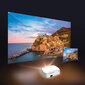 Projektori LED-projektori 4K Full HD 8800 lm 6000: 1 220 '' WiFi Bluetooth Zenwire Yg550 hinta ja tiedot | Projektorit | hobbyhall.fi