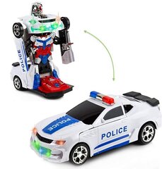 Poliisiauto Transformer hinta ja tiedot | Poikien lelut | hobbyhall.fi