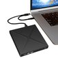 Ulkoinen kannettava DVD-CD-RW-asema USB-C USB 3.0 HUB Zenwire 4in1 SD-kortinlukija hinta ja tiedot | Levyasemat | hobbyhall.fi