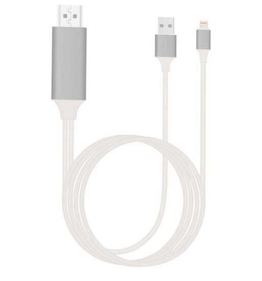 Adapteri Lightning HDMI FHD USB-kaapeli iPhone iPadille hinta ja tiedot | Adapterit | hobbyhall.fi