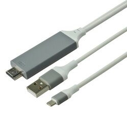 Adapteri Lightning HDMI FHD USB-kaapeli iPhone iPadille hinta ja tiedot | Zenwire Tietokoneet ja pelaaminen | hobbyhall.fi