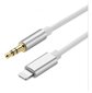 AUX Lightning miniliitin 3,5 mm iPhone iPad 1M hinta ja tiedot | Puhelinkaapelit | hobbyhall.fi